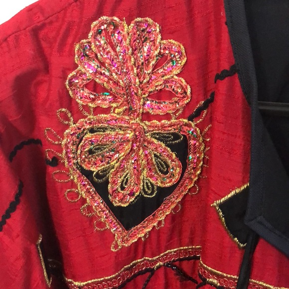 Festive Red Jacket - Picture 2 of 6